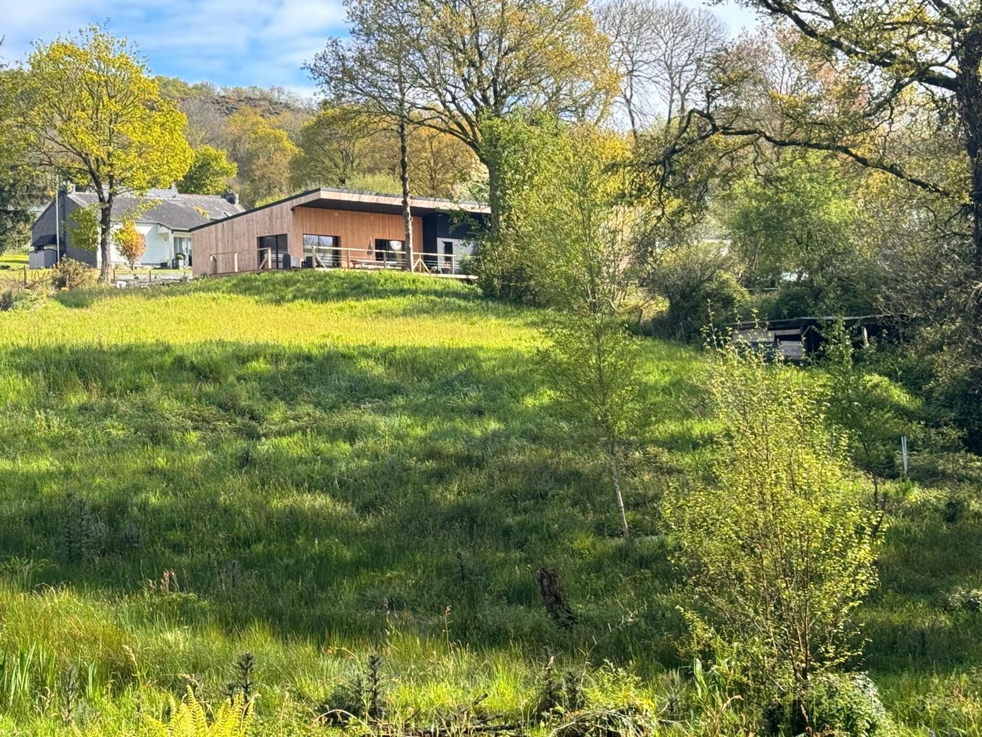 Villa L Antre De Kergoff Caurel  Esterno foto