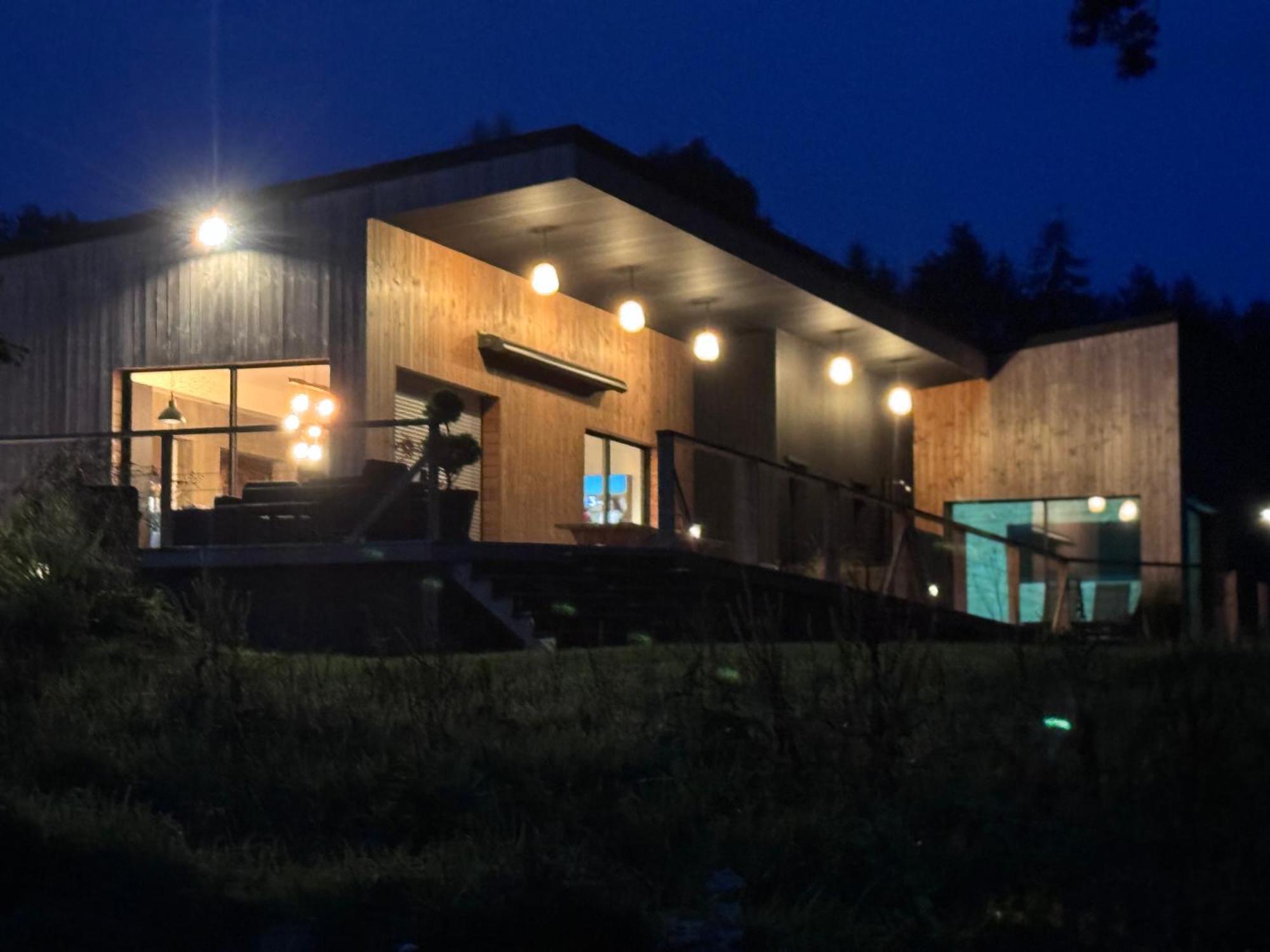 Villa L Antre De Kergoff Caurel  Esterno foto
